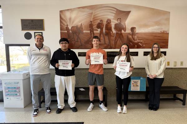 March Stillman Valley High School Students of the Month named