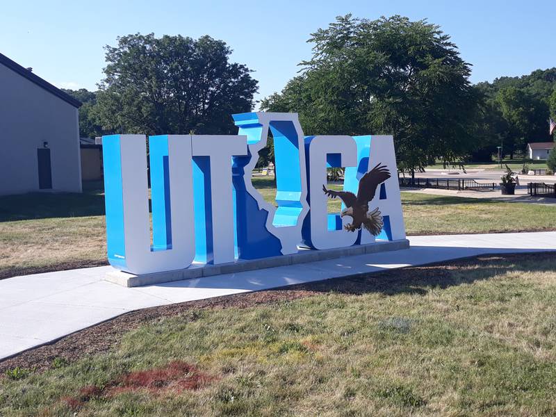 A new display was unveiled at the corner of Clark and Canal streets in downtown Utica.