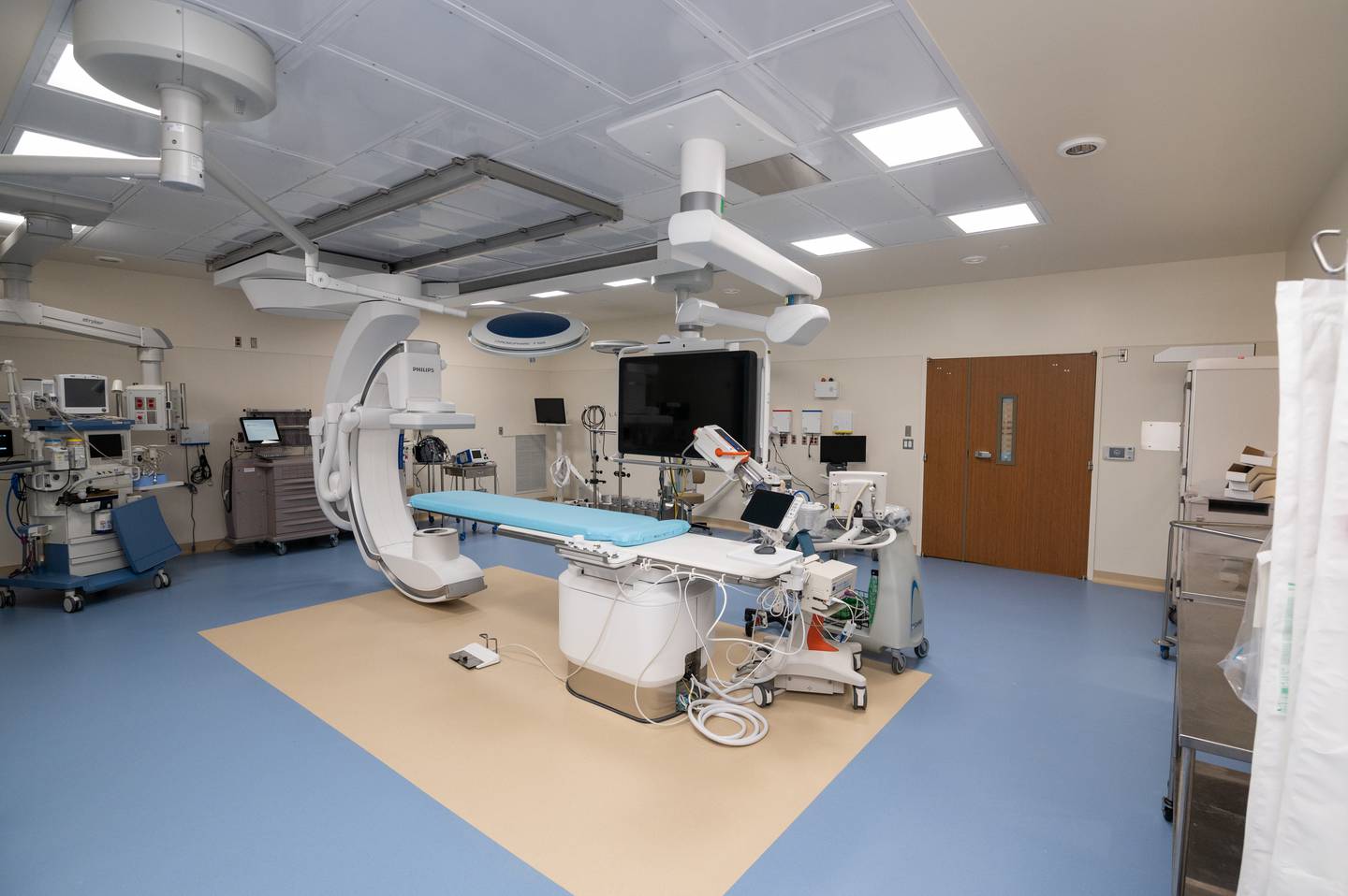 Pictured is the new cardiac hybrid room at Silver Cross Hospital in New Lenox. This will be used for structural heart procedures, including TAVR.
