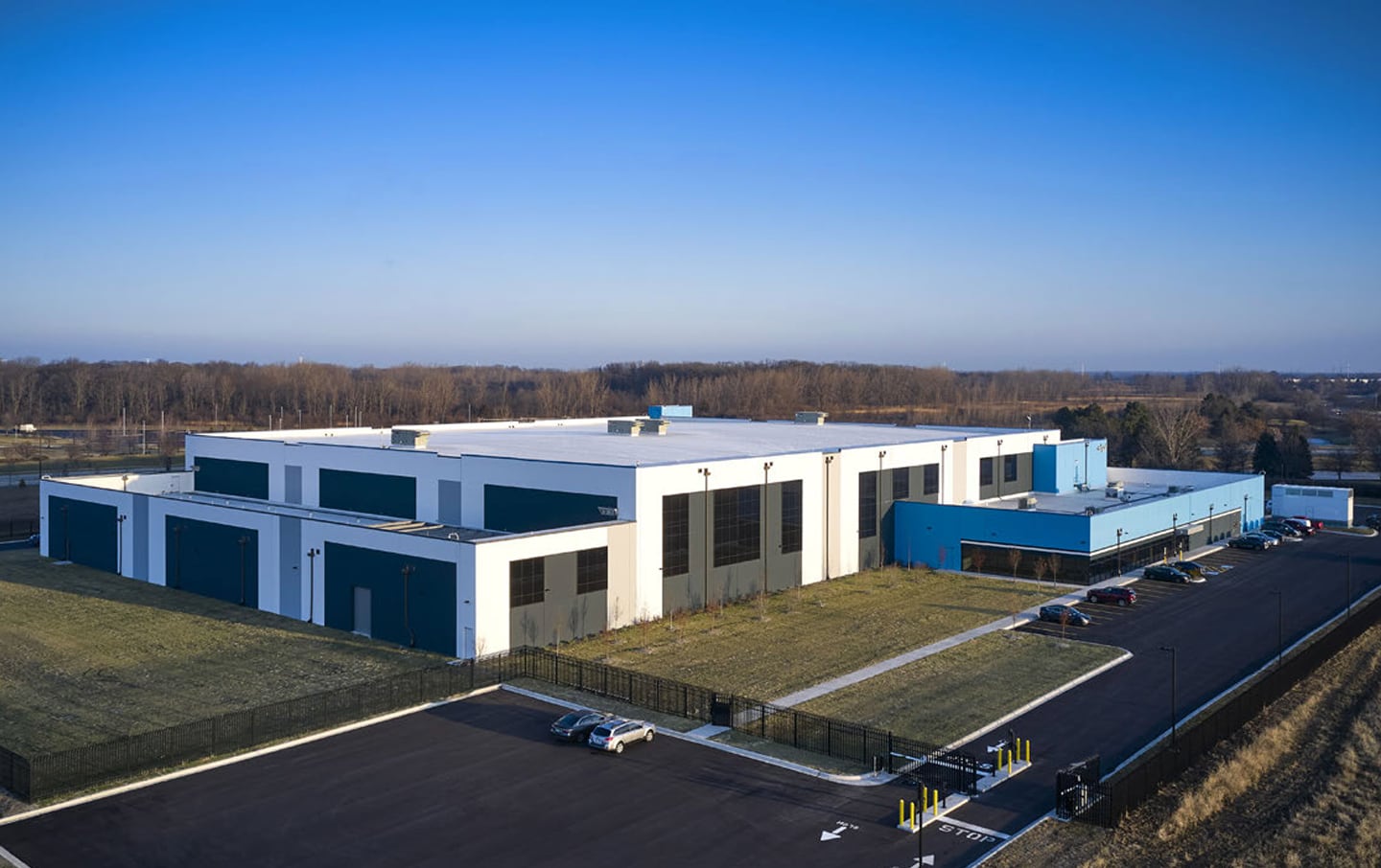 A petitioner for an unknown company referred to as "Project Vector" wants to build a major data center on 560 acres in DeKalb. A public hearing is scheduled for Dec. 1, 2025. A digital rendering shows what the data center campus could look like off Illinois Route 23 in DeKalb.