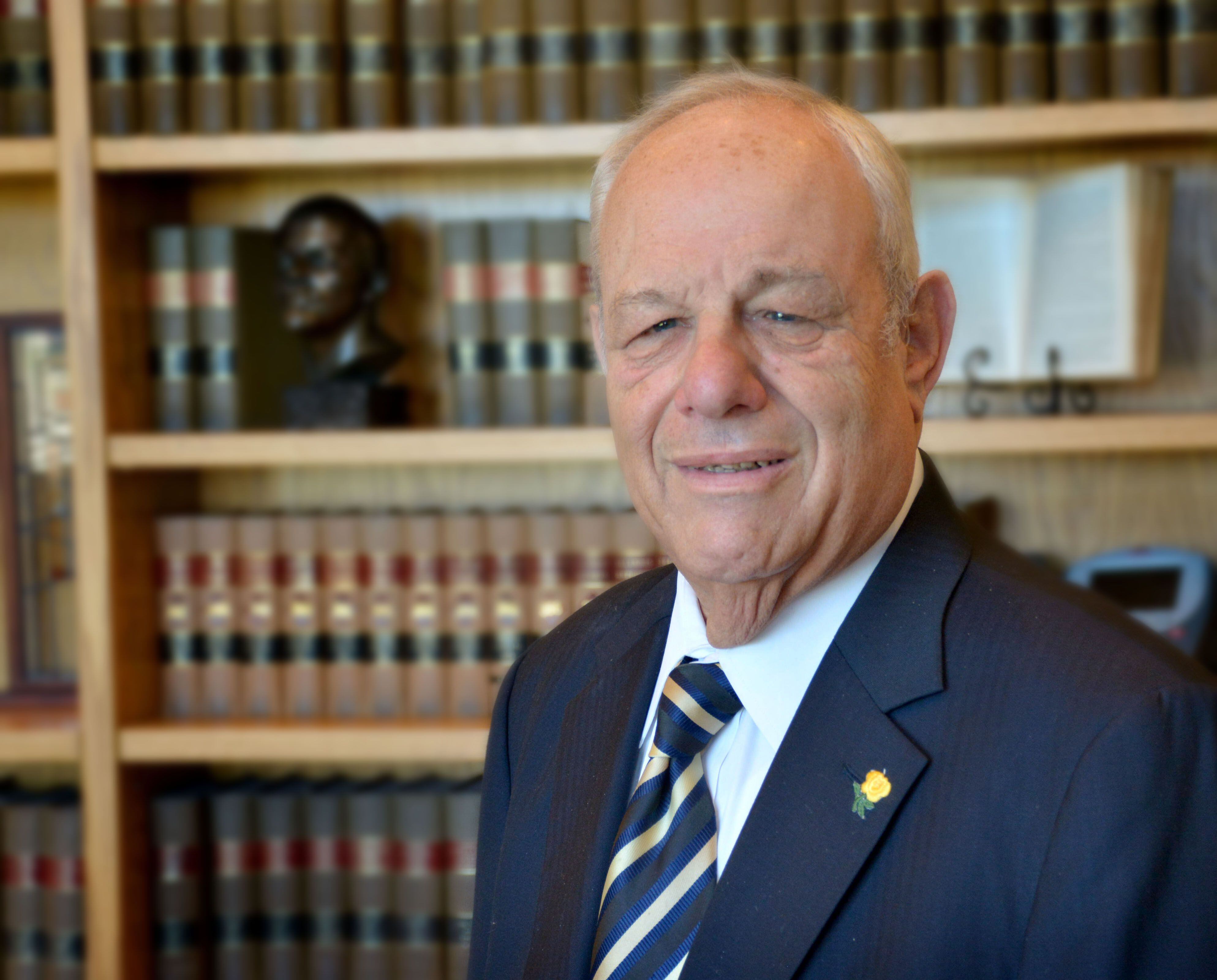 Marengo attorney Herb Franks, shown when he marked 60 years practicing law.