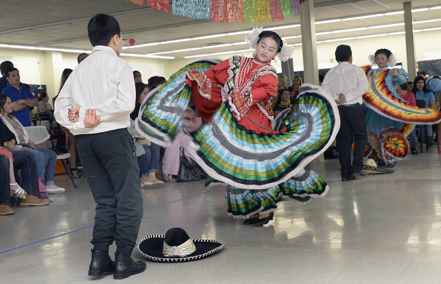 Ballet Folklorico De Colores performs Friday, May 5, 2023, at the Illinois Valley Hispanic Partnership Council Cinco de Mayo Fiesta in Mendota.