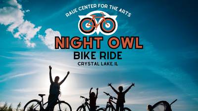 Pedal into the night with Raue Center’s Night Owl Bike Ride