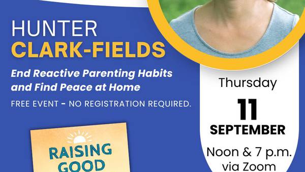 GPS speaker to present Be the Parent You Want to Be