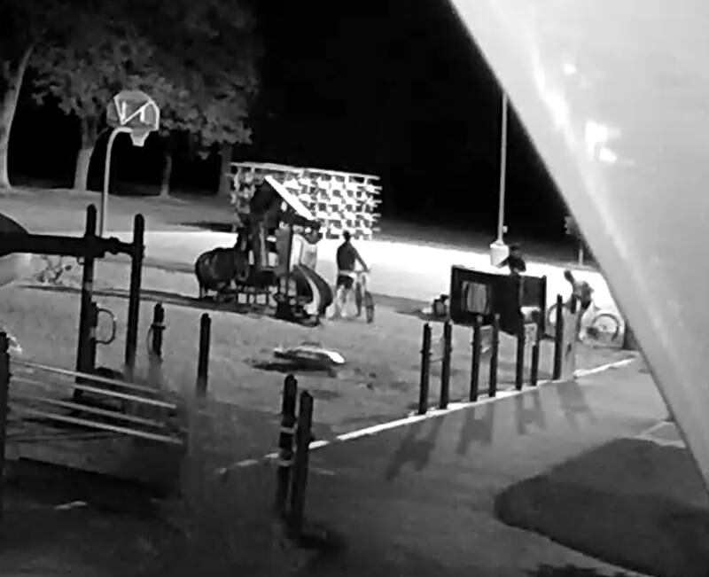 The Elburn Lions Club is looking for four boys who allegedly vandalized Elburn Lions Park on Sept. 3, 2022.