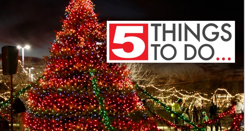 5 Things To Do in the Sauk Valley Web Icon for Dec. 15, 2021.