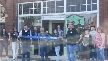 Steep N’ Clay, offering tea and pottery, celebrates grand opening in Geneva