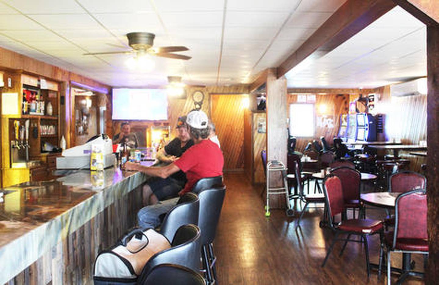 The Corner Tap bar and grill in Stockton offers a friendly fun atmosphere.