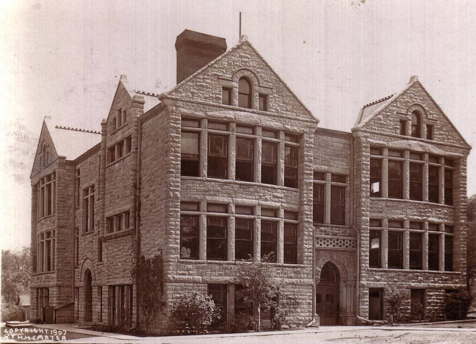 Then & Now Old Central School Lockport Shaw Local