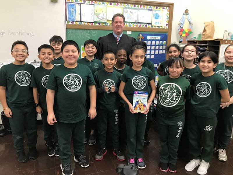 The judges of the 19th Judicial Circuit are proud to announce the events that will take place in 2025 for Lake County students. Reading to grade school students is among the activities planned.