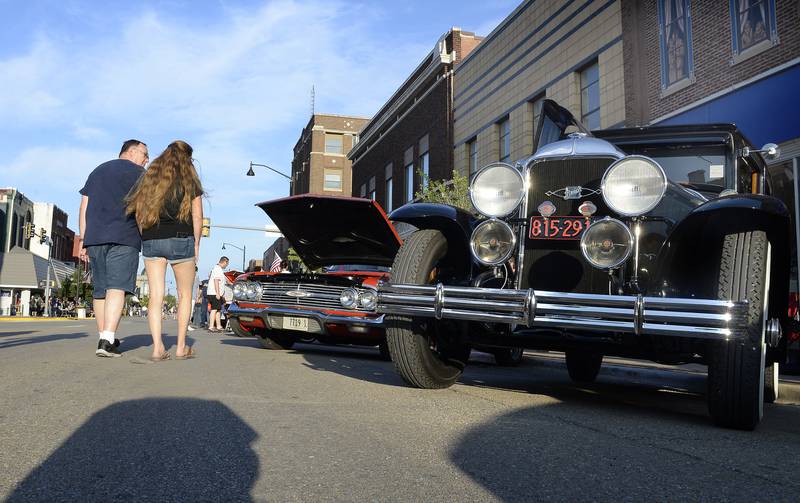 Plenty of classic and historical vehicles were on display to be viewed by thousands Saturday night during The Dream Machine Car Clubs Cruise night Saturday.