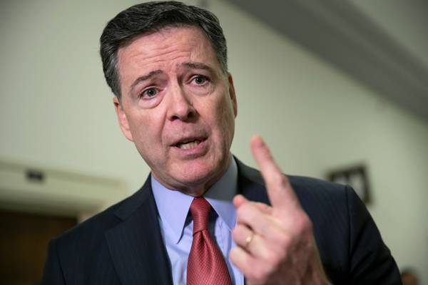 Ex-FBI Director Comey indicted in probe over online post officials say constituted Trump threat