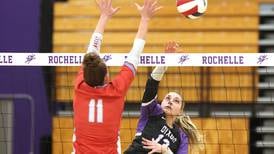 Photos: Dixon, Ottawa volleyball meet in Class 3A Rochelle Regional