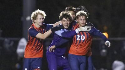 Oswego, on sophomore goalkeeper Christian Lopez’s superb effort in PKs, tops Plainfield North in regional semi
