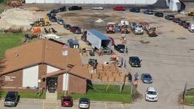 Photos: Long line forms for electronics recycling drive in Princeton