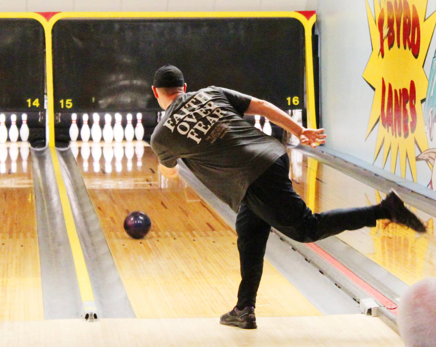 Josh Grove of Oregon has bowled in adult men's leagues for nearly 25 years, and currently is on a team at T-Byrd Lanes in Rochelle. As of mid-March, Grove has bowled 300 games 73 times and rolled series of 800 or greater 47 times.