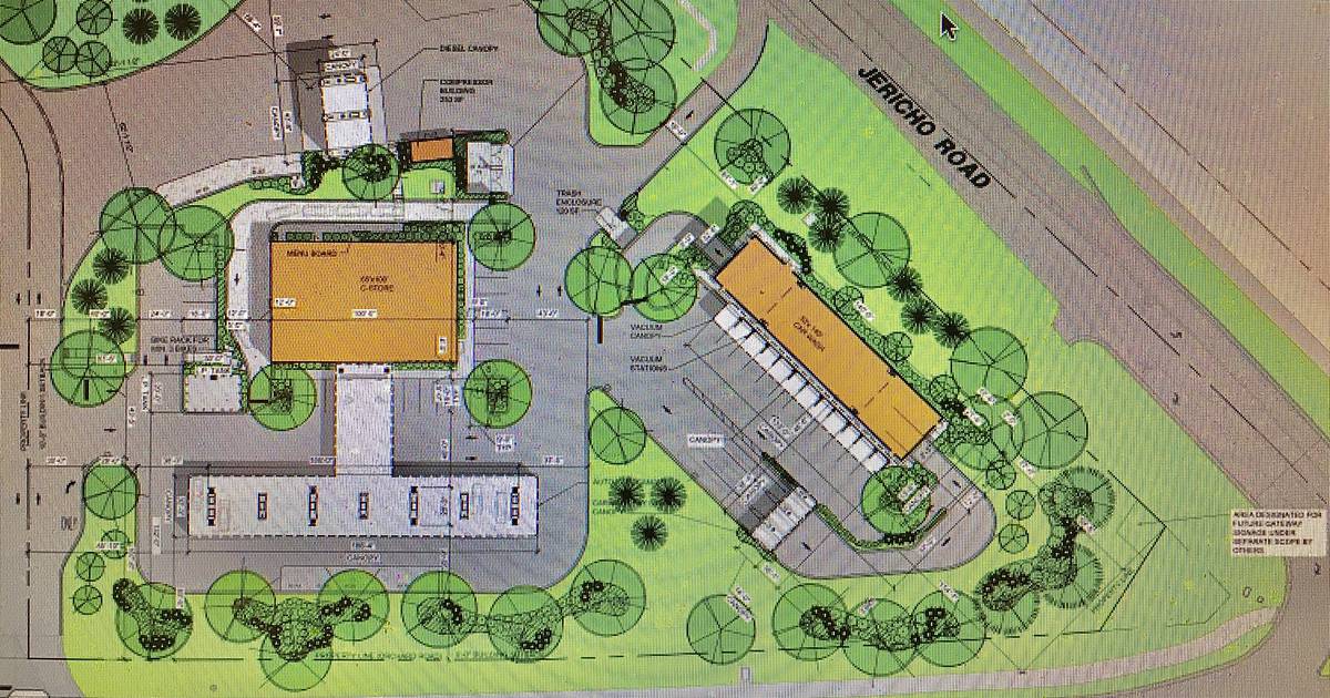 Montgomery Village Board to consider revised plans for car wash, gas