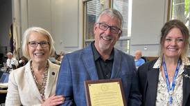 Kane County Board honors Maple Park farmer Steve Pitstick for Master Farmer Award