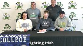 Seneca’s Ryker Terry will hit the course for Loras College