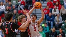 Photos: L-P beats Hall 57-34 in boys basketball
