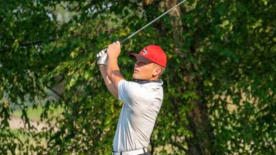Yorkville's Cole Yearsley, other players trade in their football pads for golf clubs