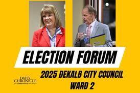 Podcast: DeKalb City Council Ward 2 candidates: Barbara Larson and Michael Embrey