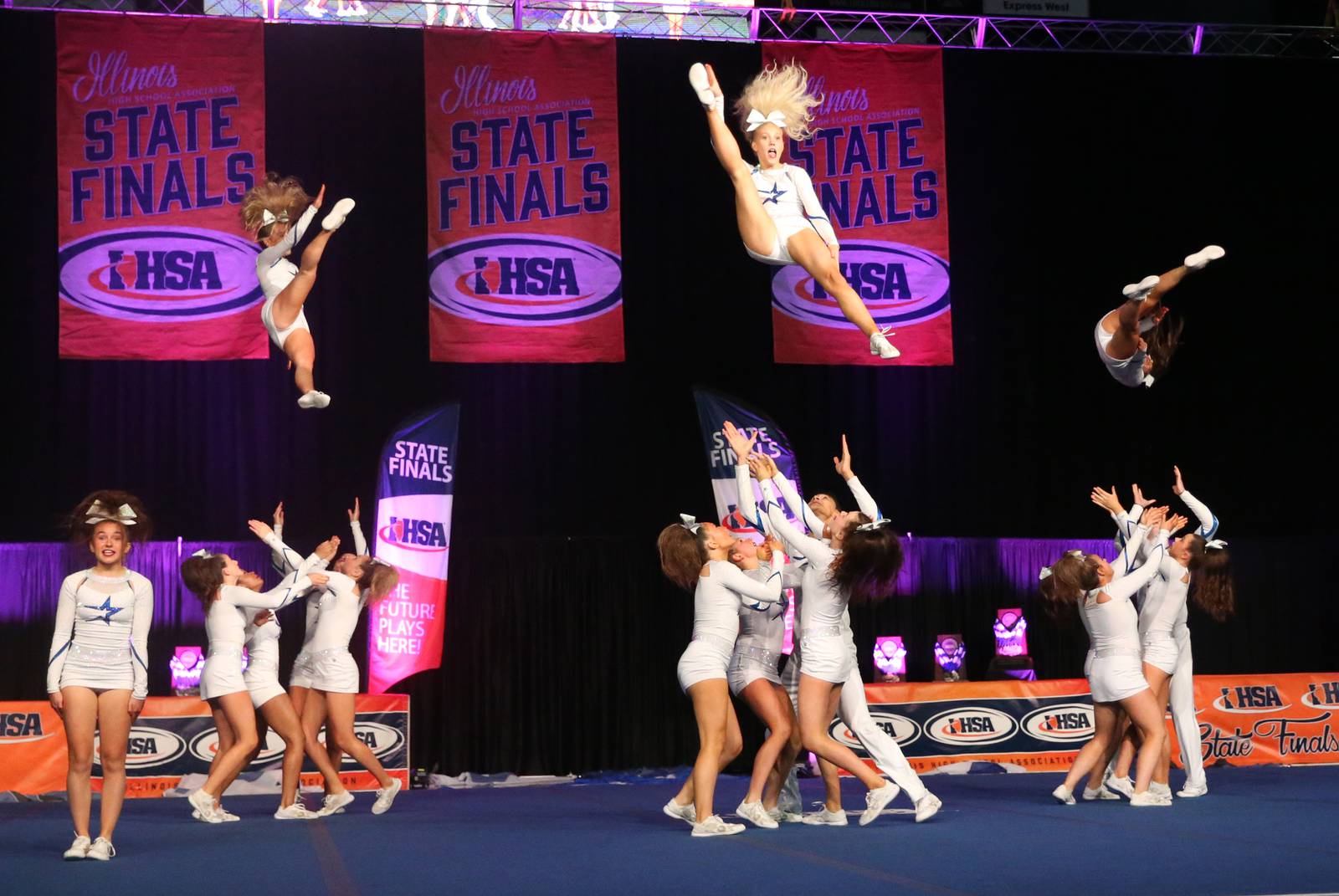 Photos IHSA State Cheerleading Competition finals Shaw Local