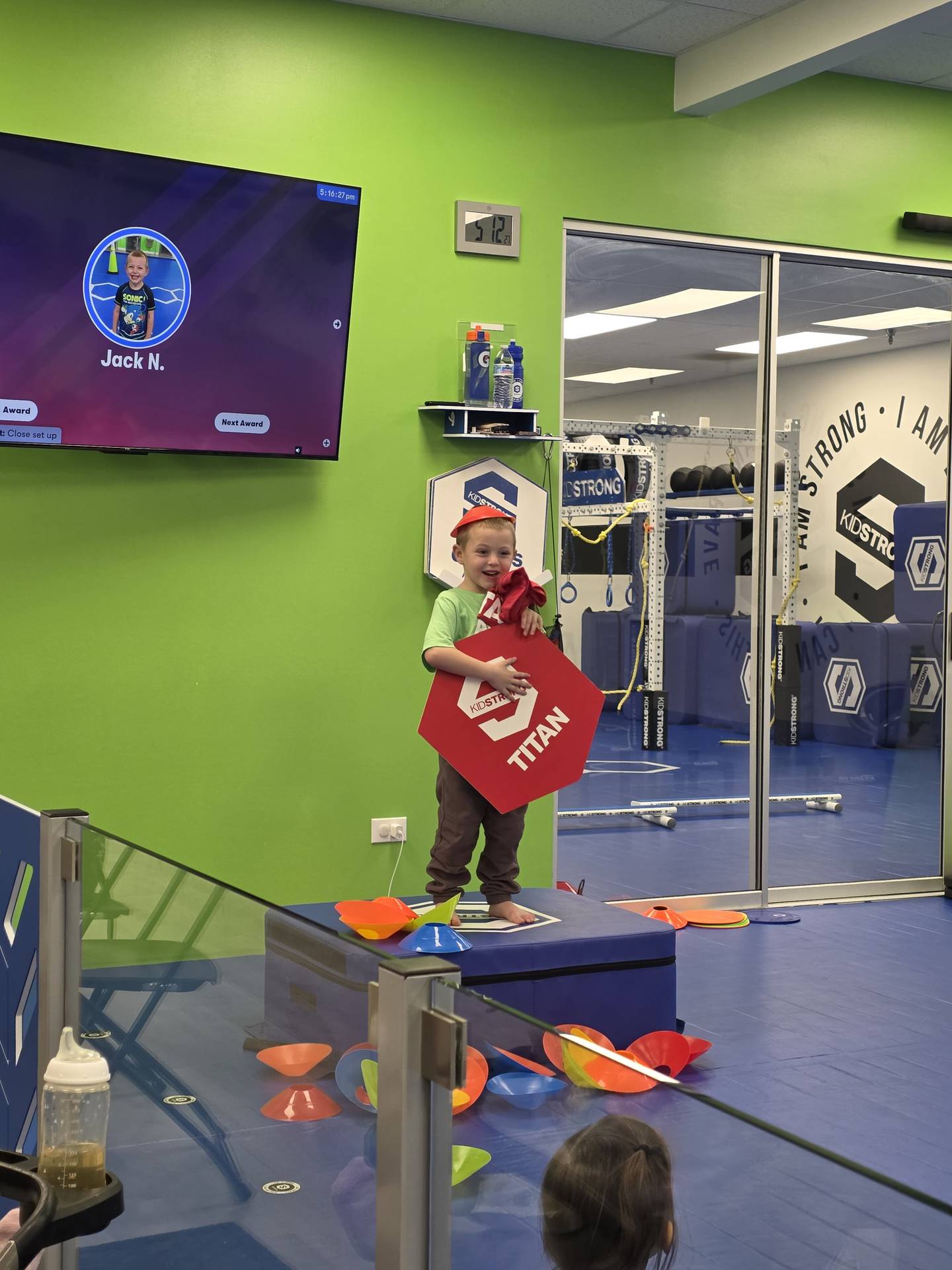 Kids enjoy fitness classes designed to stimulate childhood development and build confidence at KidStrong Batavia.