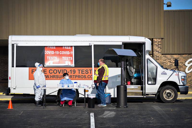 Illinois reports lowest average COVID19 test positivity rate since Nov