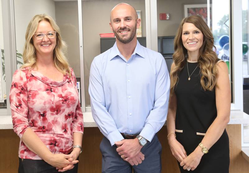 Bureau County Family Health staff (From left) Angie Reiner CNM, Dawn Rudolph, Dr. Shaw McMillin and Kendra Poole pose for a photo in the entrance to the Bureau County Family Health clinic inside the Bureau County Health Department on Friday, June 6, 2025 in Princeton. 

The Bureau County Family Health clinic provides women’s health {including prenatal care, postpartum care, menopause and hormone specialty} and primary care (encompassing all ages and stages of life). The clinic is open Monda’sy and Thursday’s from 9a.m.-7p.m. and Tuesday’s and Wednesday’s from 10a.m.-6p.m. closed Fridays. 
They can be reached at 815-880-8596.