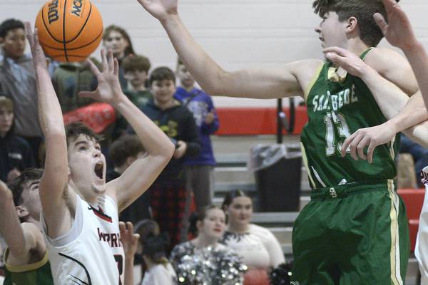 Photos: Woodland defeats St. Bede 59-54 in boys basketball
