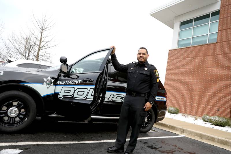 Westmont Police Detective Sergeant Rolando Padilla was named Police Department Employee of the Year in January.