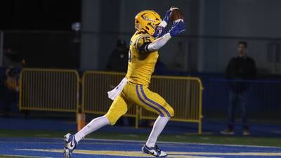 Cincinnati baseball recruit Tucker King enjoying happy return to football, helps lead Lyons past Joliet West