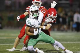 Photos: York, Hinsdale Central football meet in West Suburban Conference action