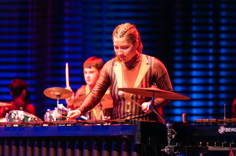 The Crystal Lake Strikers will bring “An Evening of Percussion” back to Raue Center for the Arts at 7 p.m. Saturday, Feb. 22.