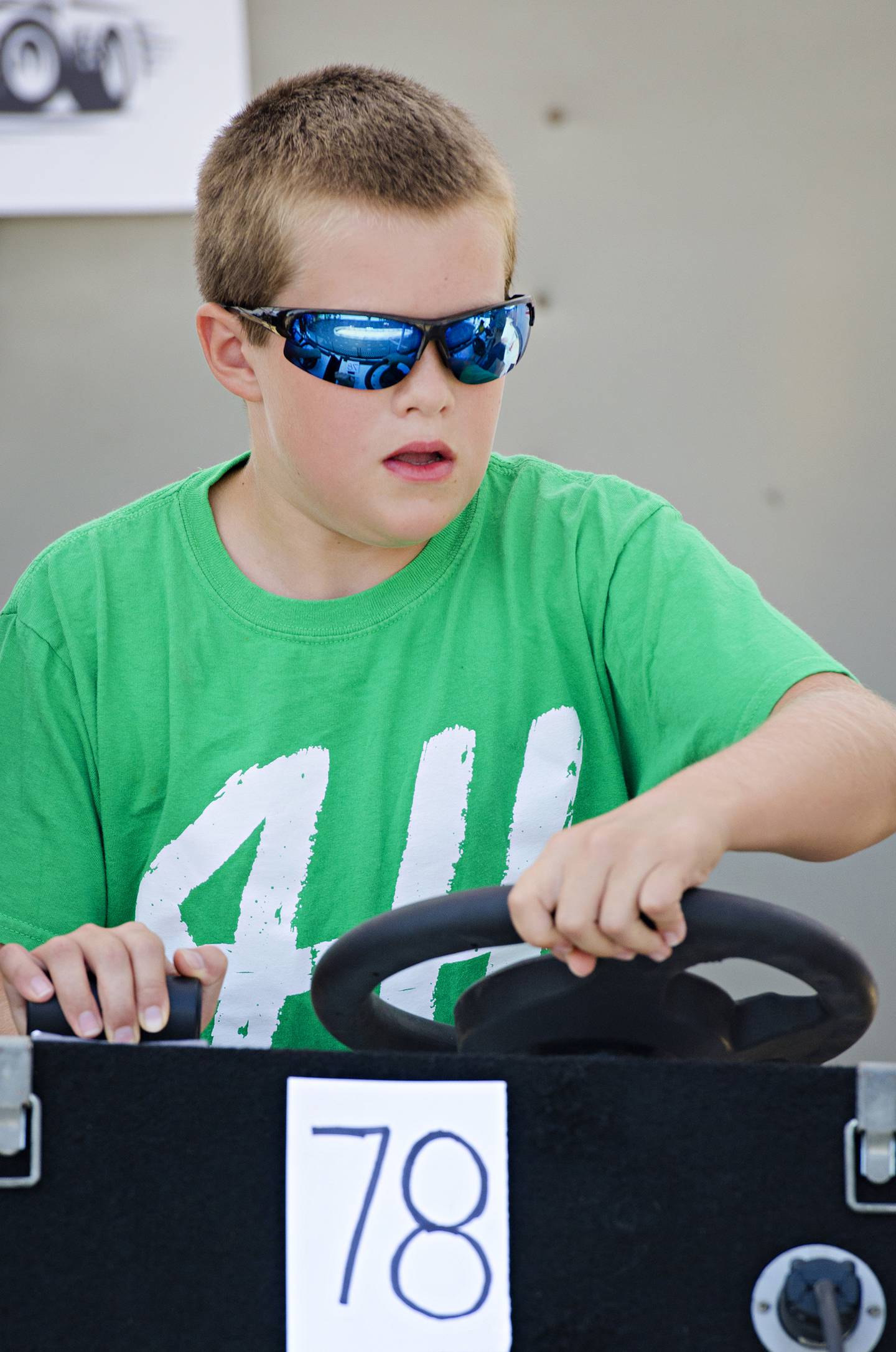 2019 FILE: Nolan Johnson, 11, of Rochelle speeds around the RC track at the Lee County 4H fairgrounds Friday afternoon on the second day of the fair.