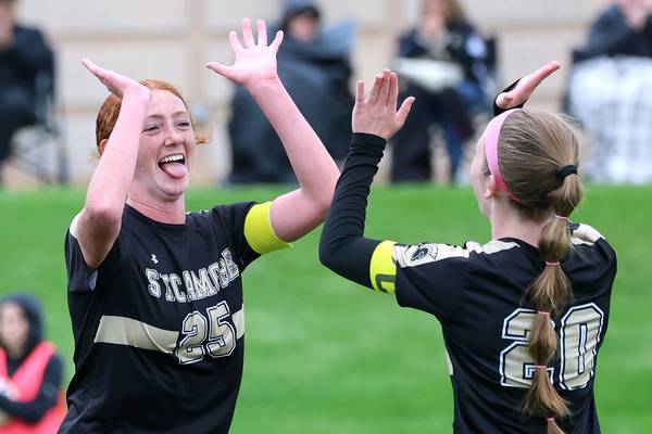 Setting up for success: Lana Walker’s diving save preserves Sycamore win over Kaneland