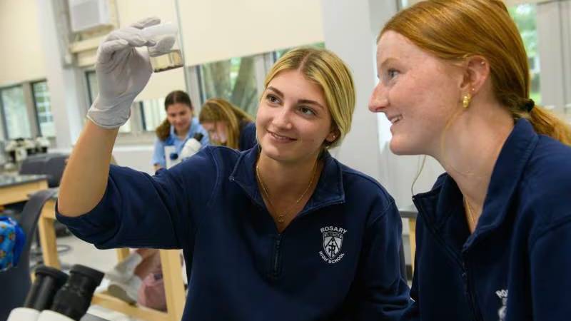 All-girl Rosary High School in Aurora rebrands itself Rosary College Prep