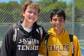 2025 Northwest Herald Boys Tennis Players of the Year: Jacobs’ Augie Nelson and Jack Soto