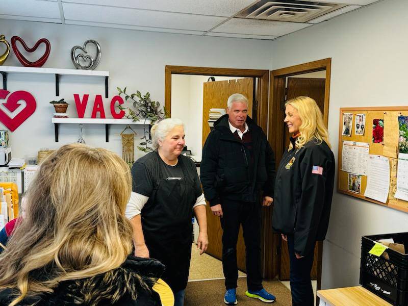 On Nov. 22, 150 donated turkeys were delivered to the Voluntary Action Center of Northern Illinois’ headquarters to be used for Meals on Wheels’ Thanksgiving dinners in DeKalb, La Salle, Bureau and Putnam counties.