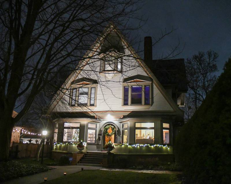 The Henderson Home on South La Grange Road was one of the homes on the Holiday Sip and Sweet Tour event held in downtown La Grange on Sunday Dec. 17, 2023.