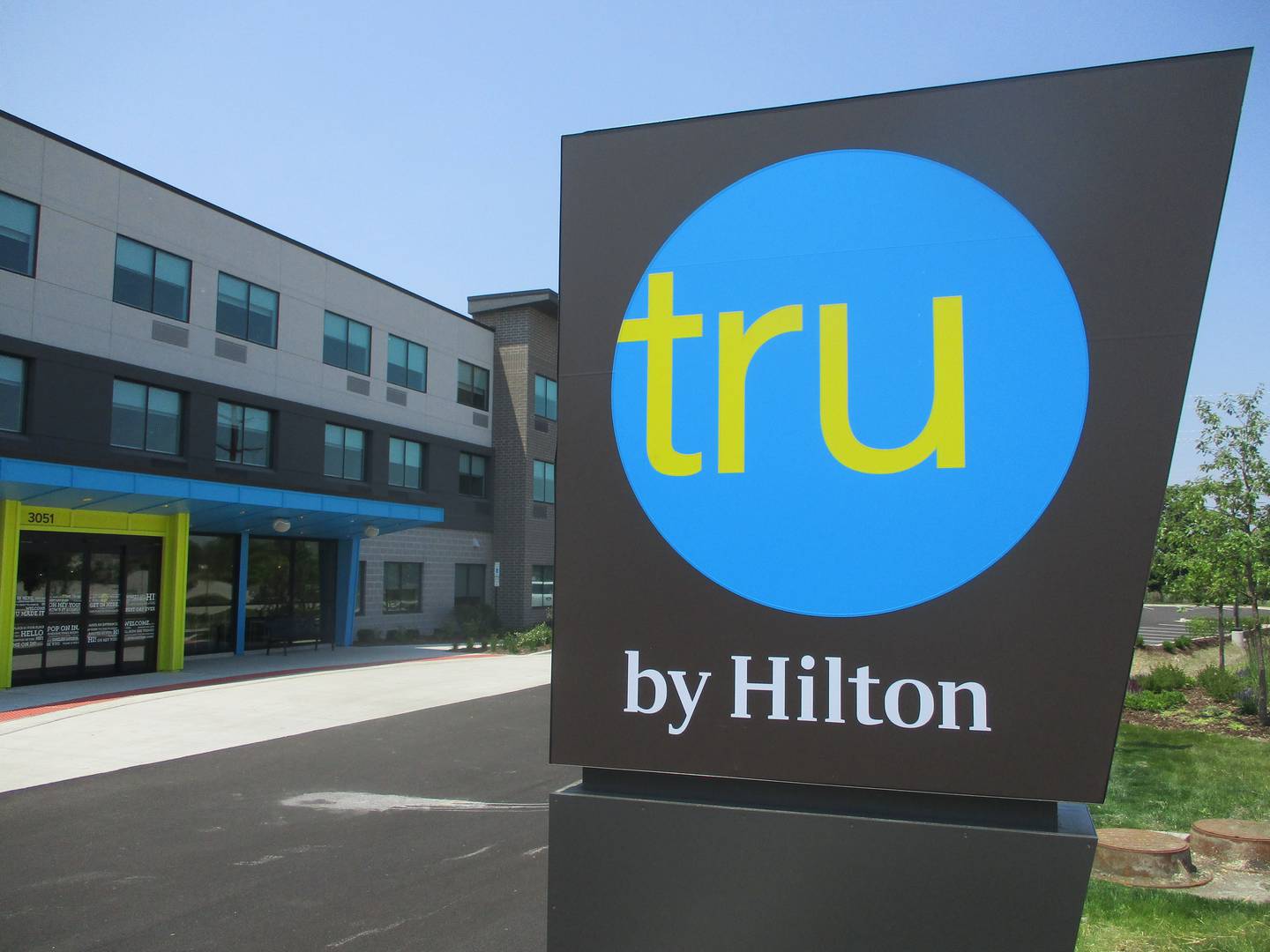 A 98-room Tru by Hilton hotel opened Thursday outside the Louis Joliet Mall in Joliet. June 11, 2025
