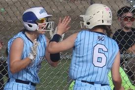 Photos: Bureau Valley softball beats Newman, 9-6 on home turf