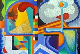 Where paint meets pixels: Steve Sherrell’s hybrid art evolves at Water Street Studios