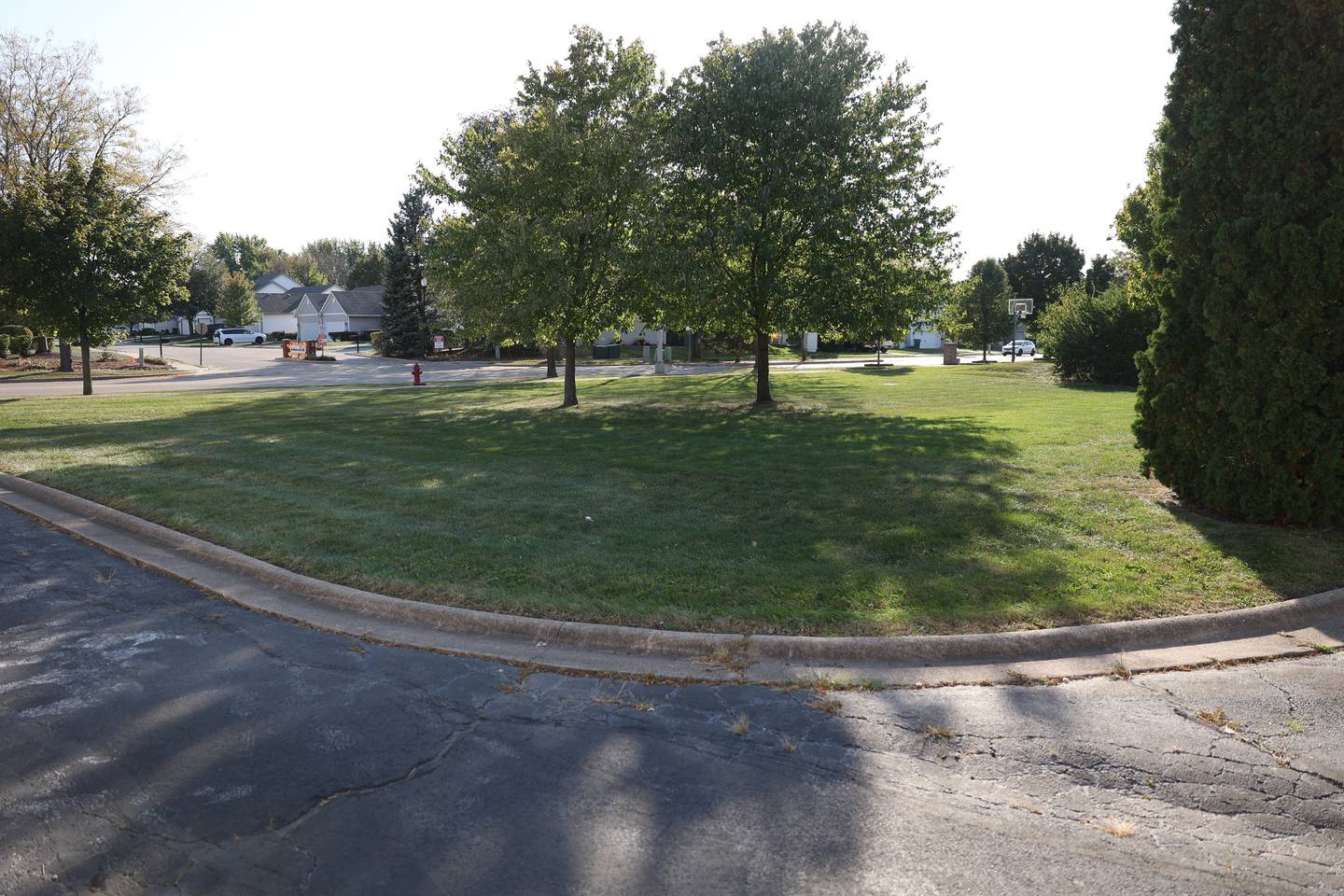 Allen Force Recreation Center plans to utilize unused space behind their soon to be opened facility for outdoor leisure and programs in Joliet on Thursday, Oct. 10, 2024.