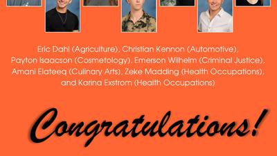 Minooka Students earn Director Awards from the Grundy Area Vocational Center