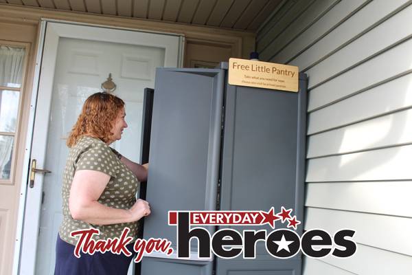Cary woman starts free ‘little food pantry’ on her front porch: ‘I just want to help’