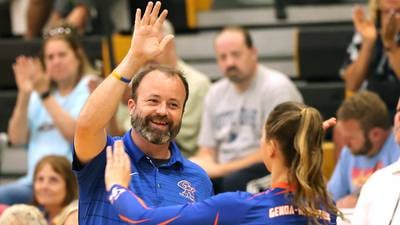 Girls volleyball: Genoa-Kingston’s Keith Foster takes DeKalb head coach position