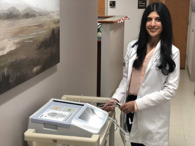 Dr. Reema Sheth, who is in practice with the Heart Care Centers of Illinois and on staff at Silver Cross Hospital in New Lenox, is among the 4% of interventional cardiologists who are women.