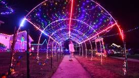 Herscher neighborhood lights up